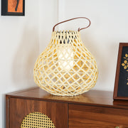 Woven Sphere Lantern Outdoor Lamp