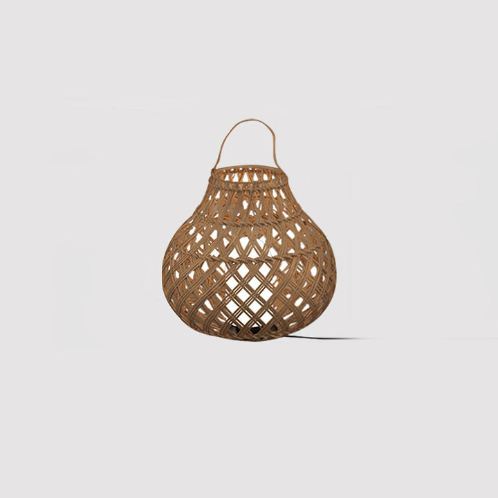 Woven Sphere Lantern Outdoor Lamp