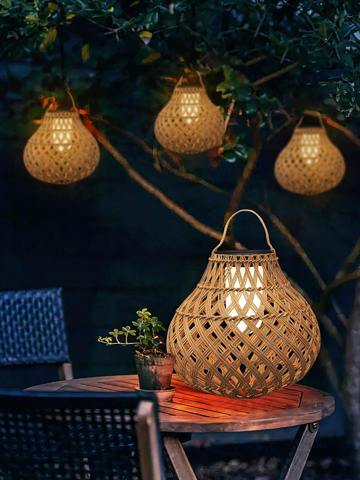 Woven Sphere Lantern Outdoor Lamp - Vakkerlight