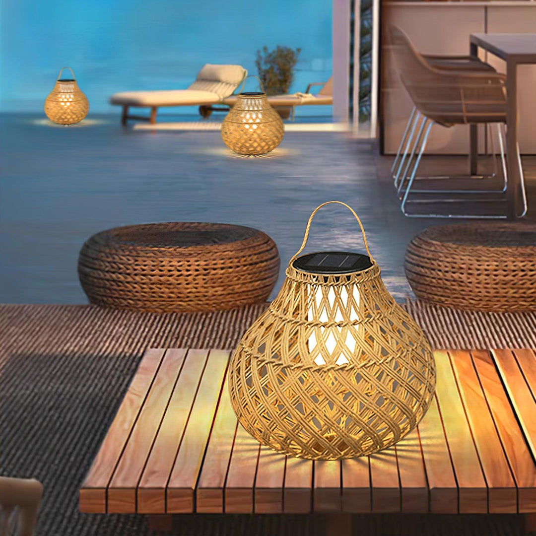 Woven Sphere Lantern Outdoor Lamp - Vakkerlight