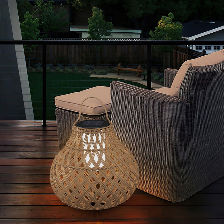 Woven Sphere Lantern Outdoor Lamp - Vakkerlight