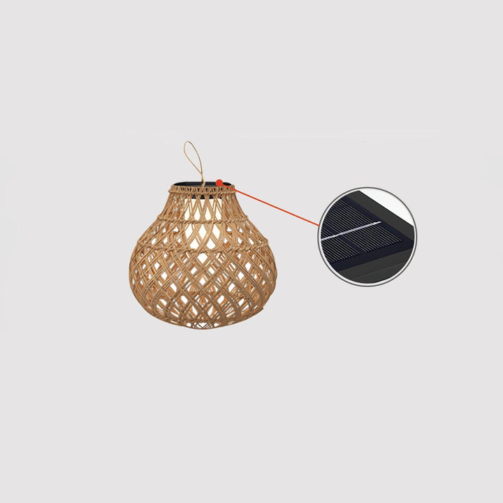 Woven Sphere Lantern Outdoor Lamp - Vakkerlight