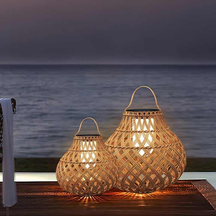 Woven Sphere Lantern Outdoor Lamp - Vakkerlight