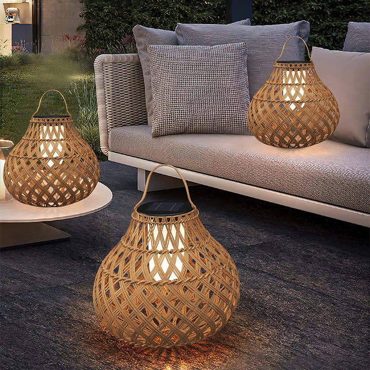 Woven Sphere Lantern Outdoor Lamp - Vakkerlight