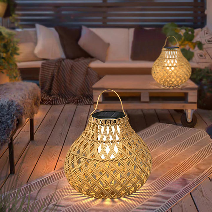 Woven Sphere Lantern Outdoor Lamp - Vakkerlight