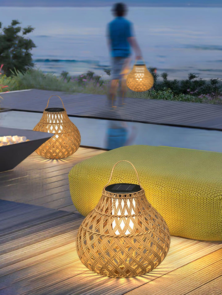 Woven Sphere Lantern Outdoor Lamp - Vakkerlight