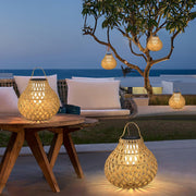 Woven Sphere Lantern Outdoor Lamp - Vakkerlight