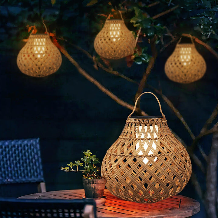 Woven Sphere Lantern Outdoor Lamp - Vakkerlight