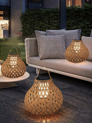 Woven Sphere Lantern Outdoor Lamp - Vakkerlight