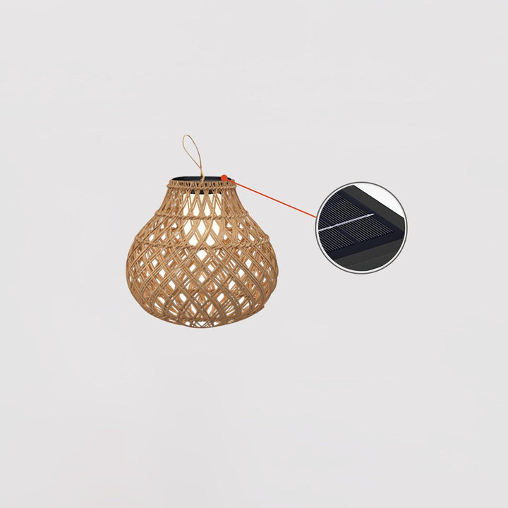 Woven Sphere Lantern Outdoor Lamp - Vakkerlight