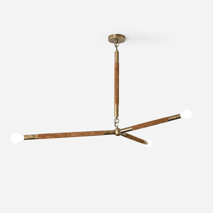 Wrapped Linear Chandelier - Vakkerlight