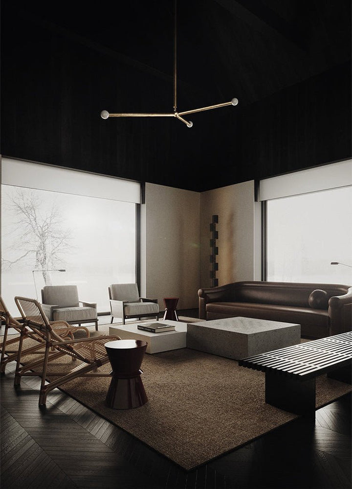 Wrapped Linear Chandelier - Vakkerlight