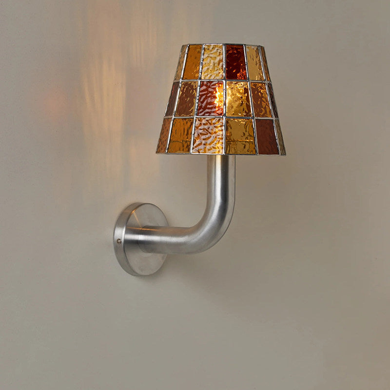 Wren Faceted Glass Wall Sconce