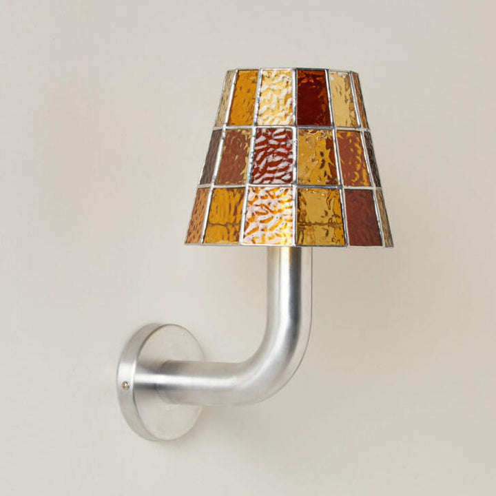 Wren Faceted Glass Wall Sconce