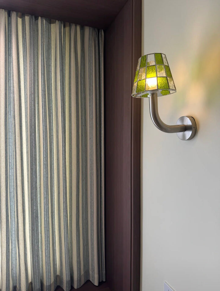 Wren Faceted Glass Wall Sconce