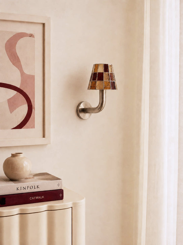 Wren Faceted Glass Wall Sconce