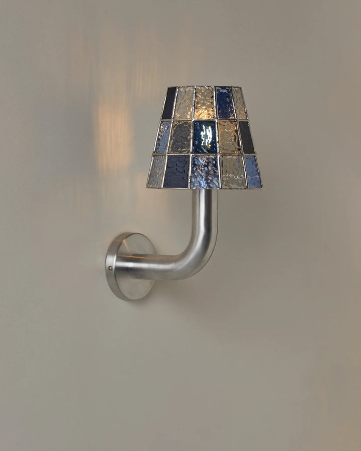 Wren Faceted Glass Wall Sconce