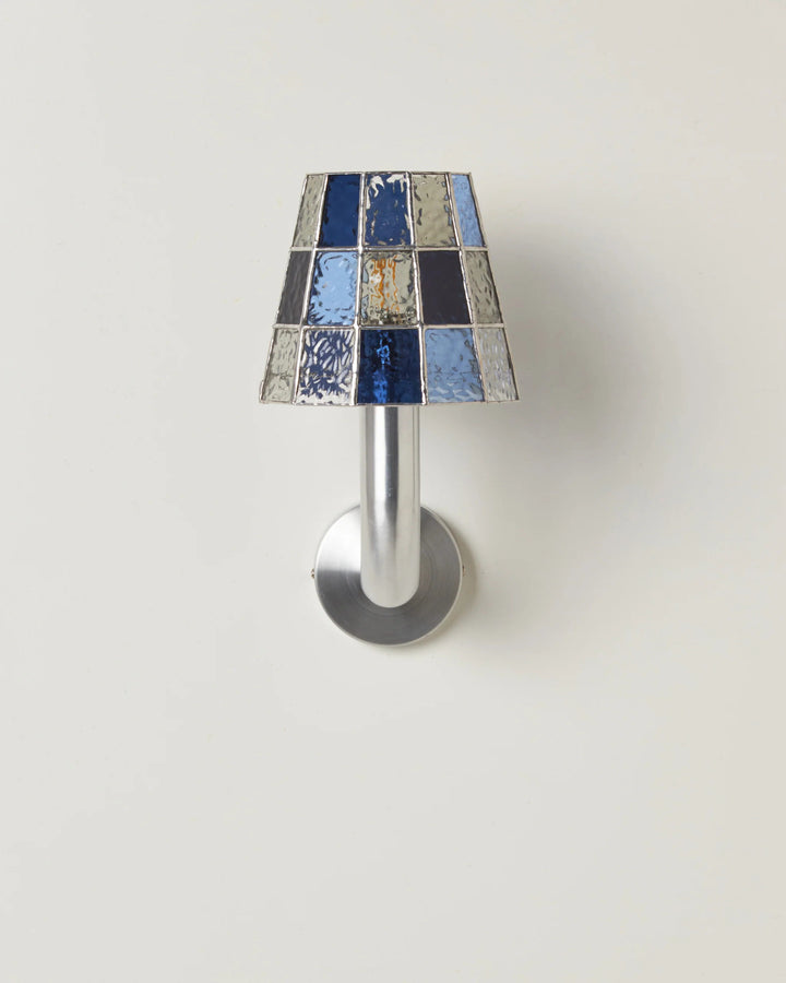 Wren Faceted Glass Wall Sconce