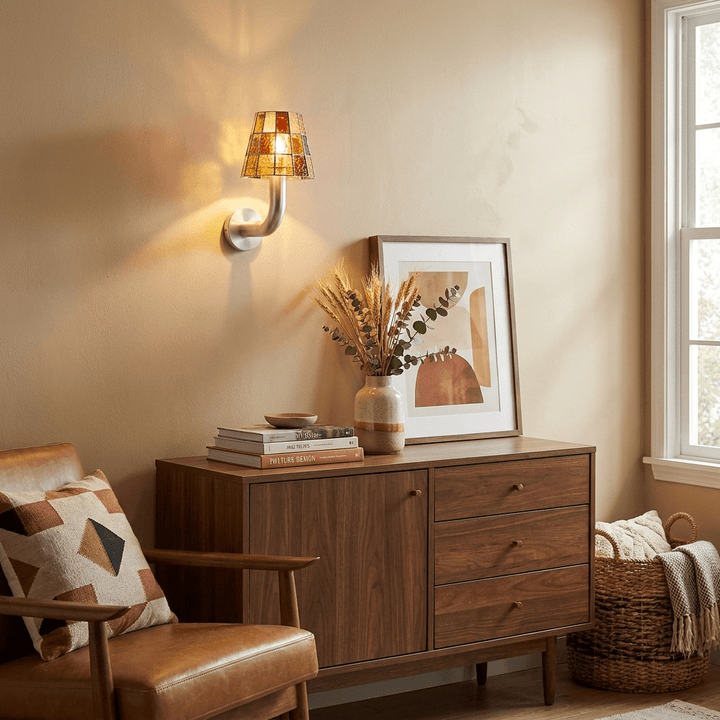 Wren Faceted Glass Wall Sconce - Vakkerlight