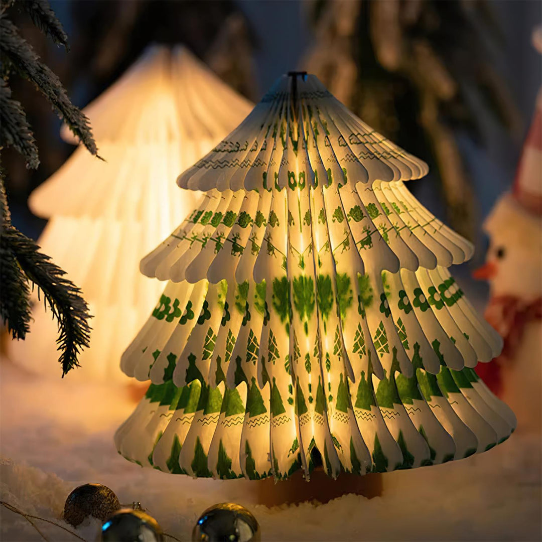 Xmas Tree Fold Table Lamp - Vakkerlight