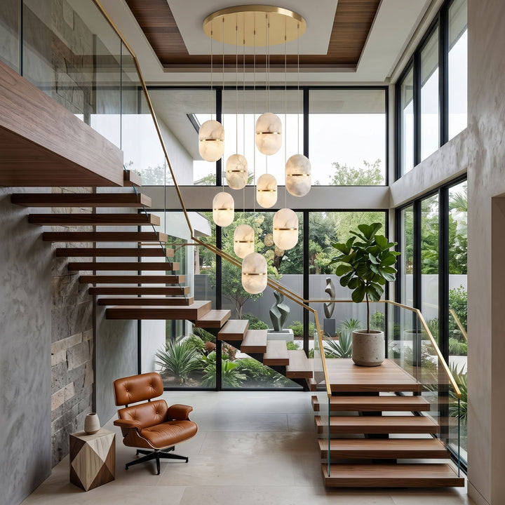 YUM Alabaster Pendant Light - Vakkerlight