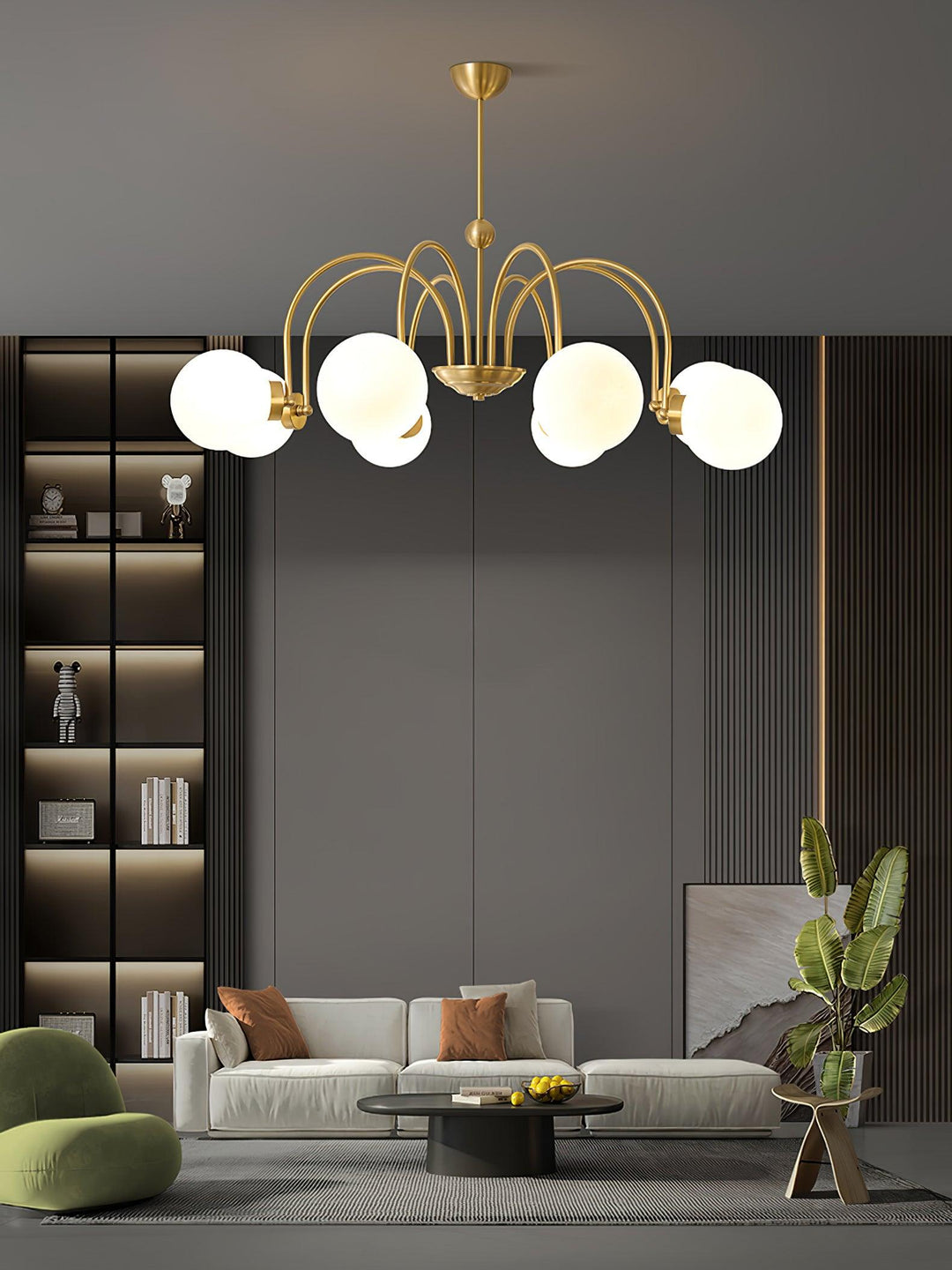 Yisu Brass Chandelier - Vakkerlight