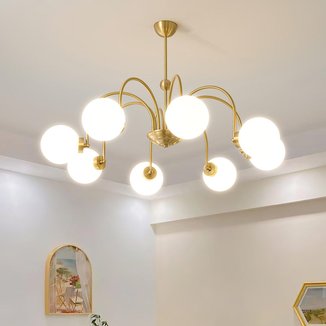 Yisu Brass Chandelier - Vakkerlight