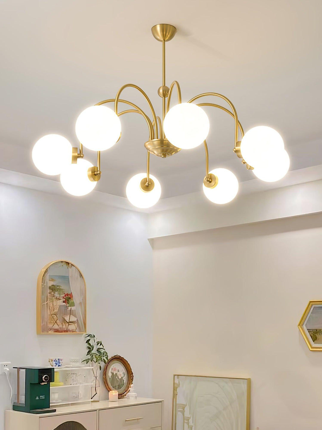 Yisu Brass Chandelier - Vakkerlight