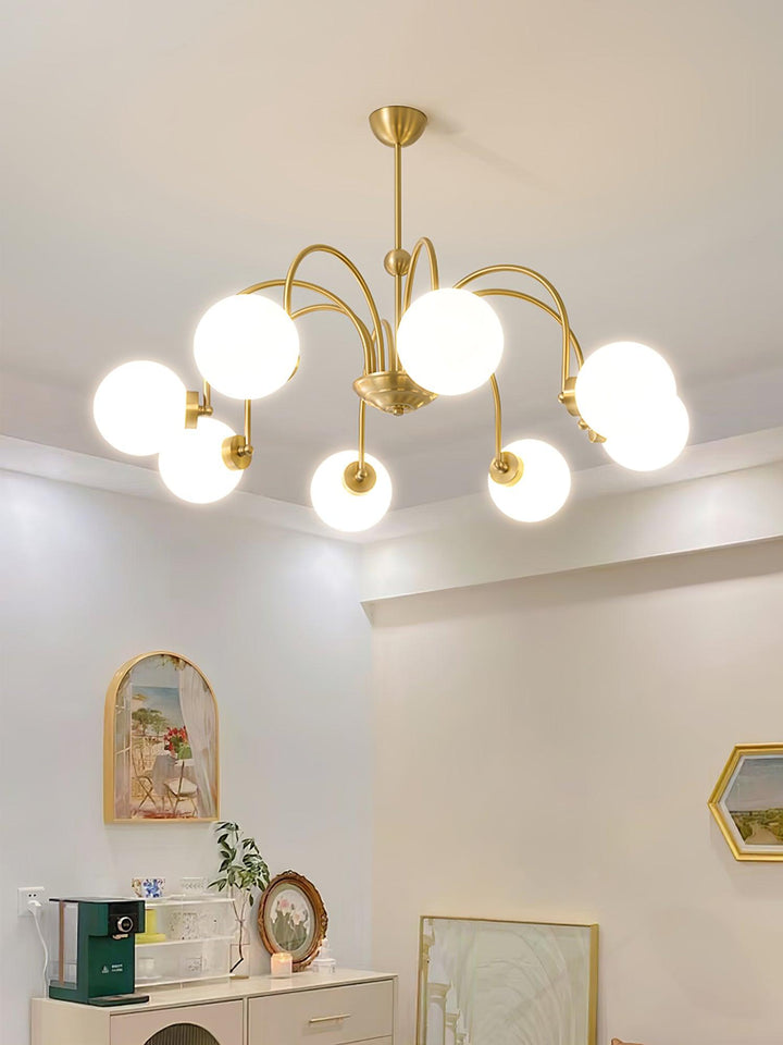 Yisu Brass Chandelier - Vakkerlight