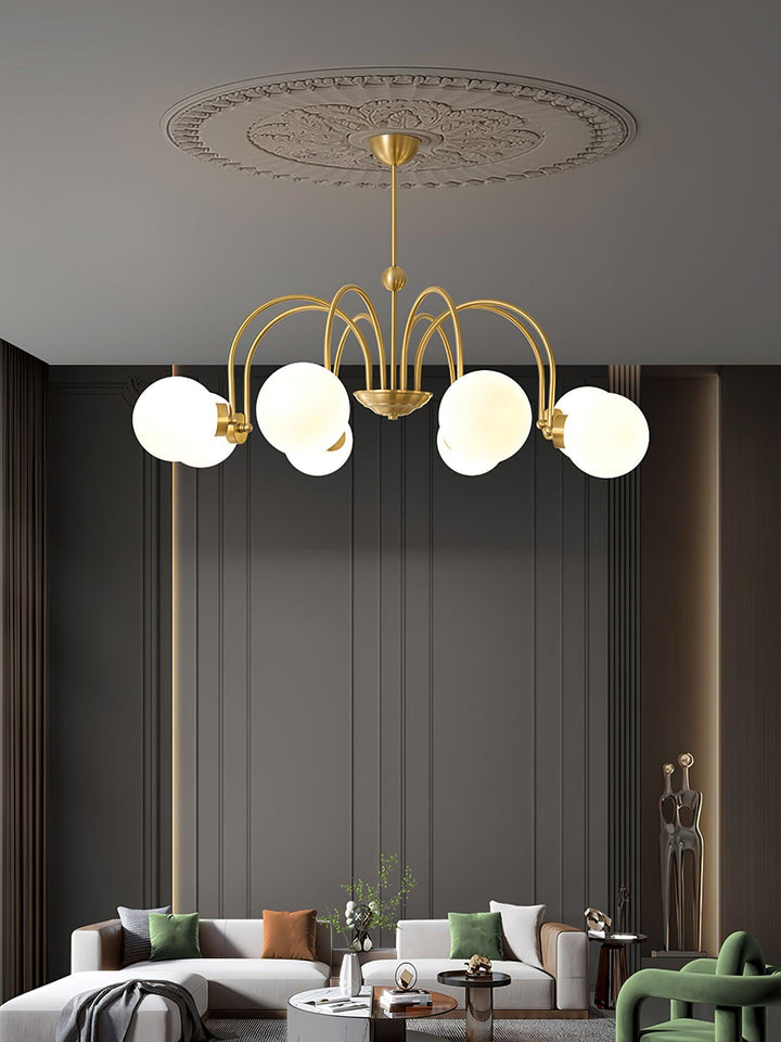 Yisu Brass Chandelier - Vakkerlight