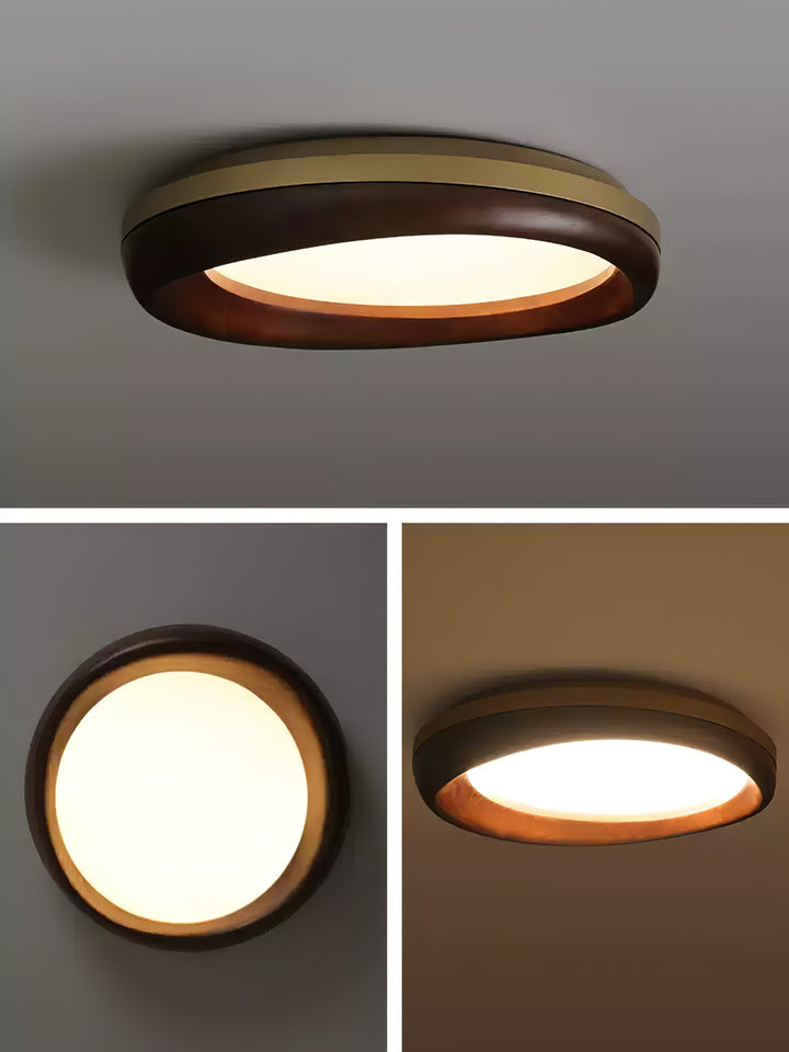 Zenova houten plafondlamp