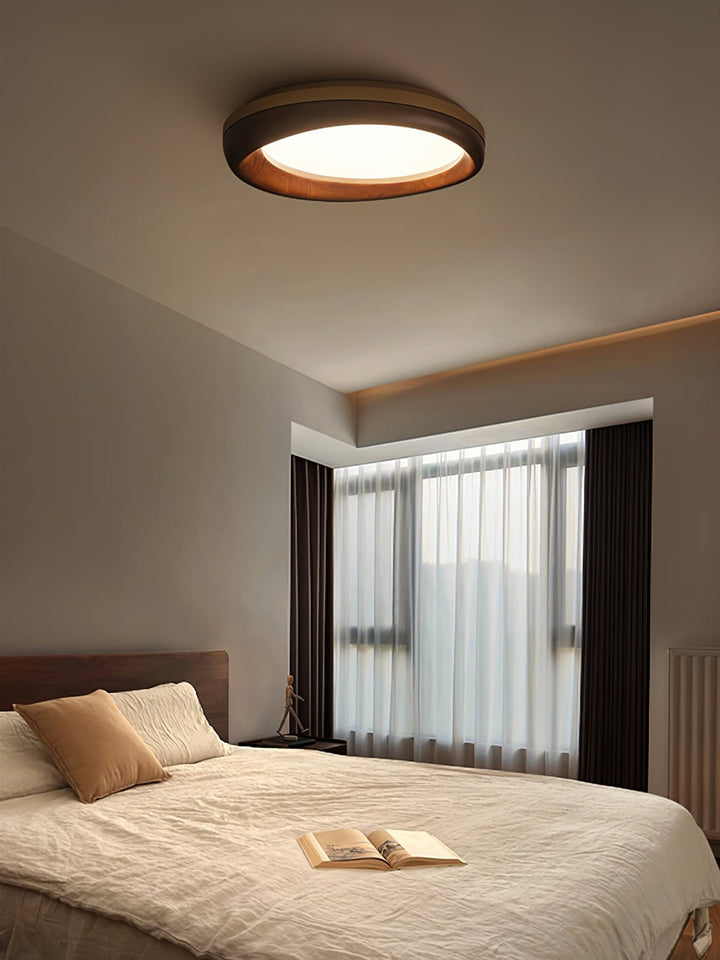 Zenova Wood Ceiling Light - Vakkerlight