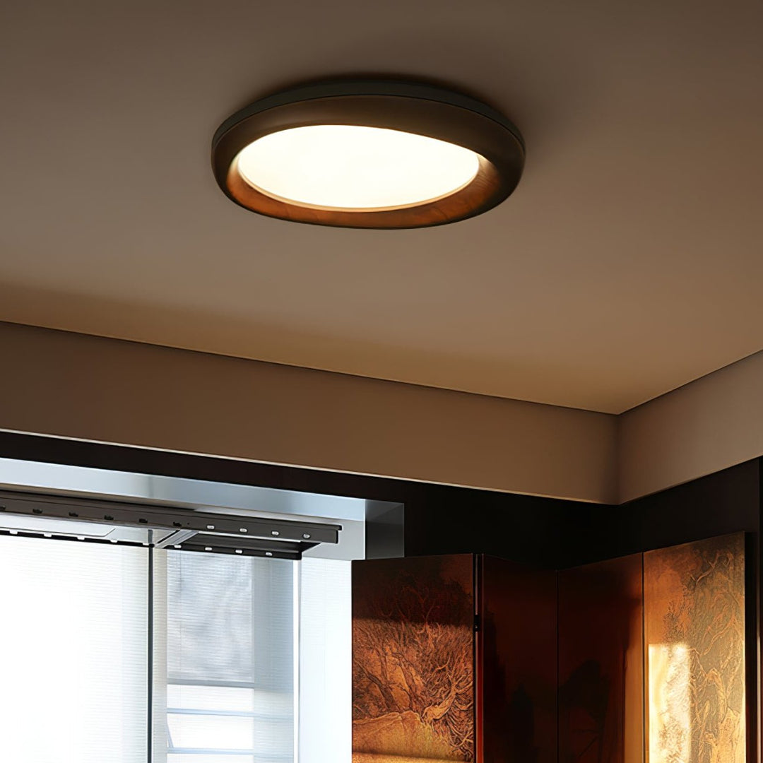 Zenova Wood Ceiling Light - Vakkerlight