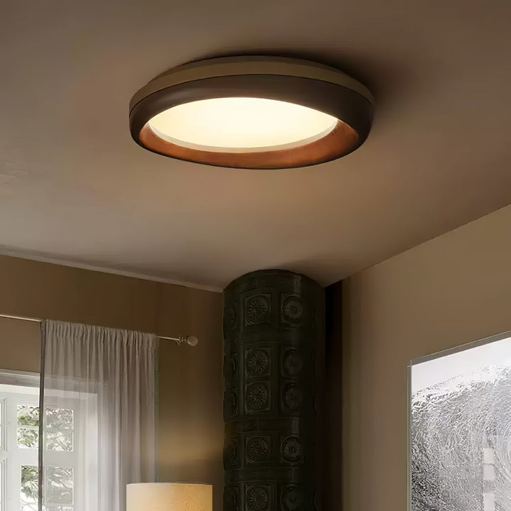 Zenova Wood Ceiling Light - Vakkerlight