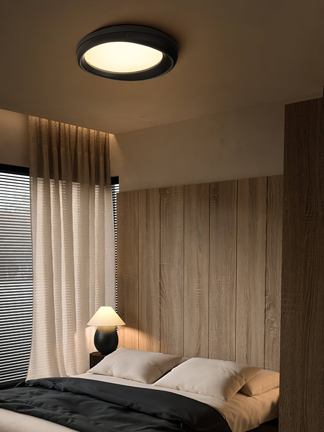 Zenova Wood Ceiling Light - Vakkerlight