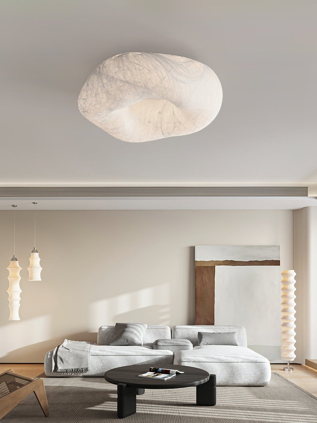 Yunduo Silk Ceiling Lamp - Vakkerlight