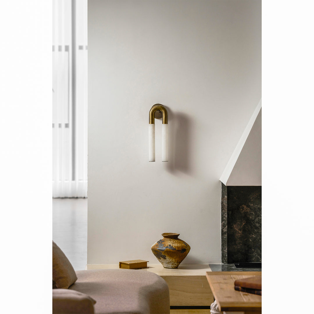 Arch Alabaster Sconce - Vakkerlight