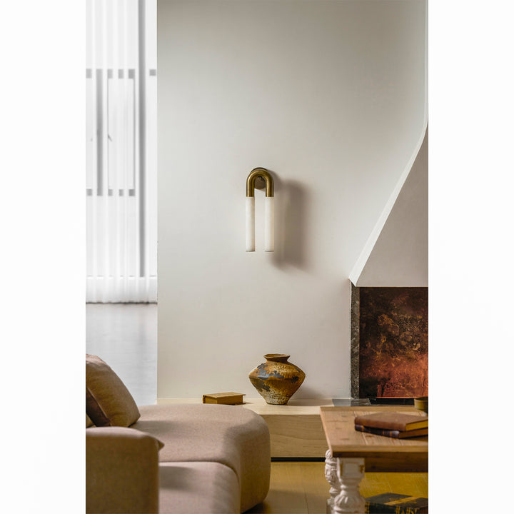 Arch Alabaster Sconce - Vakkerlight