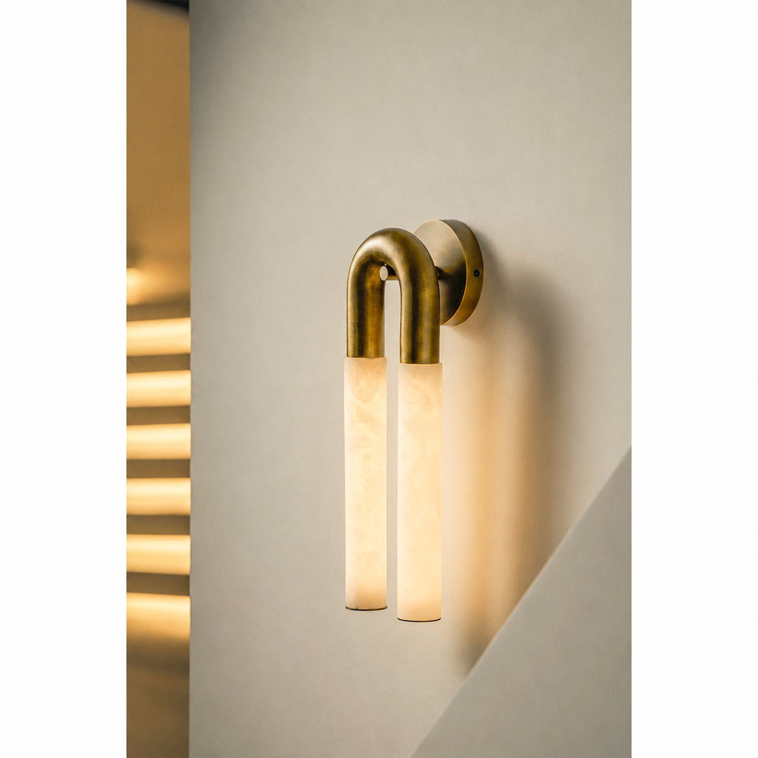 Arch Alabaster Sconce - Vakkerlight