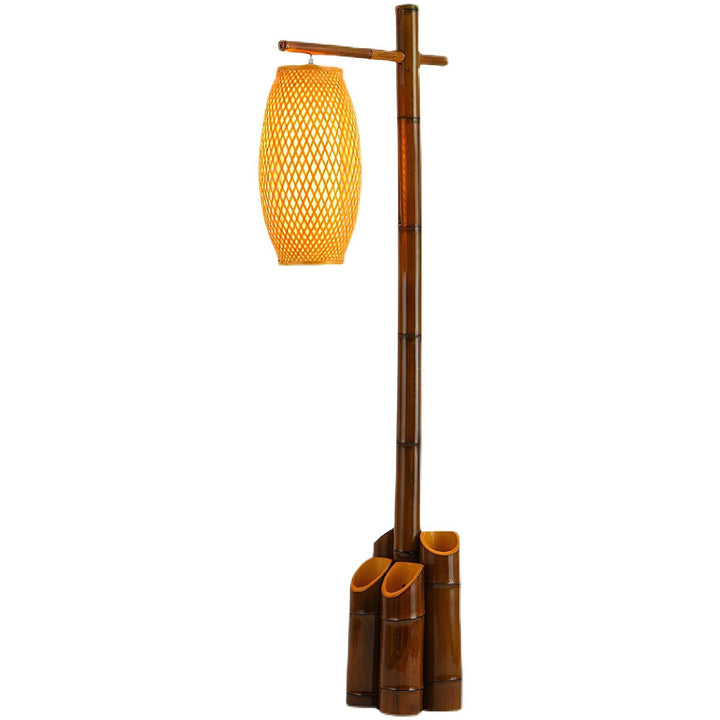 Zen Bamboo Tube Floor Lamp - Vakkerlight