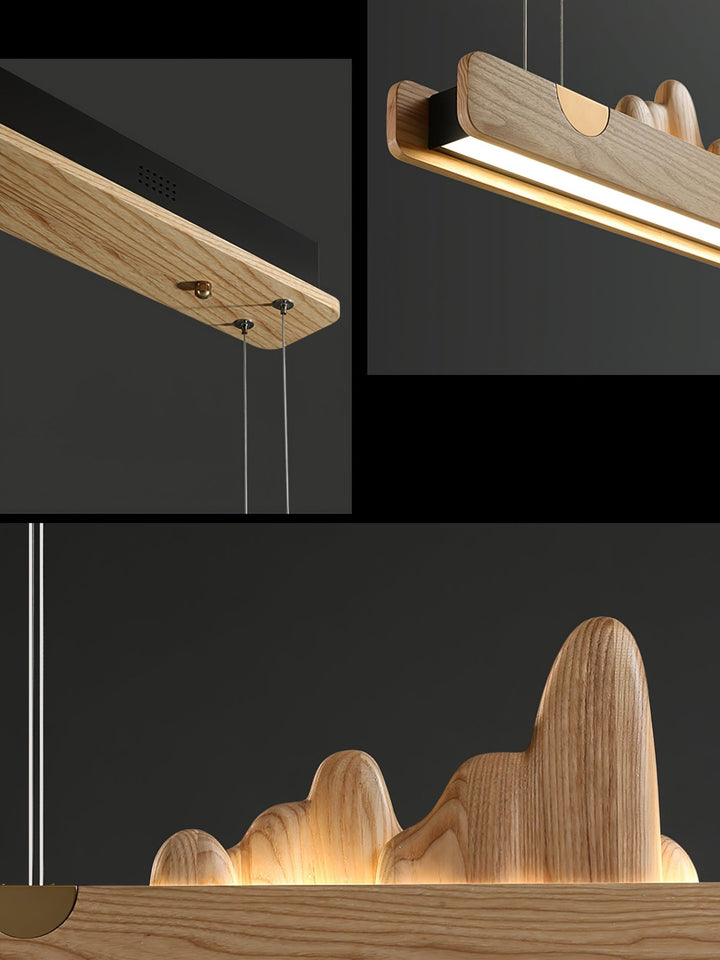 Zen Ridge Pendant Light - Vakkerlight