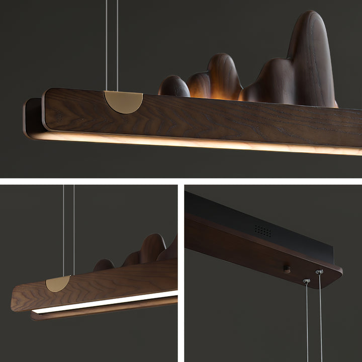 Zen Ridge Pendant Light - Vakkerlight