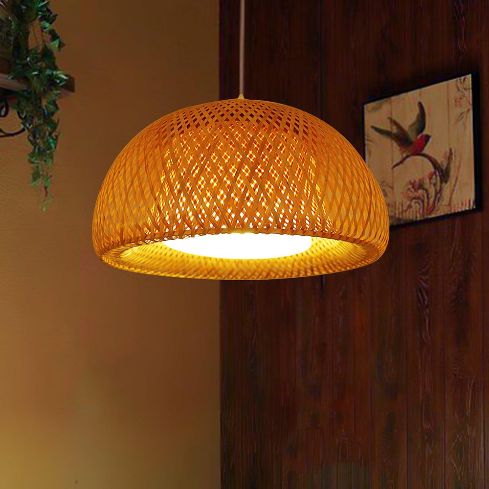 Zenith Bamboo Pendant Light - Vakkerlight