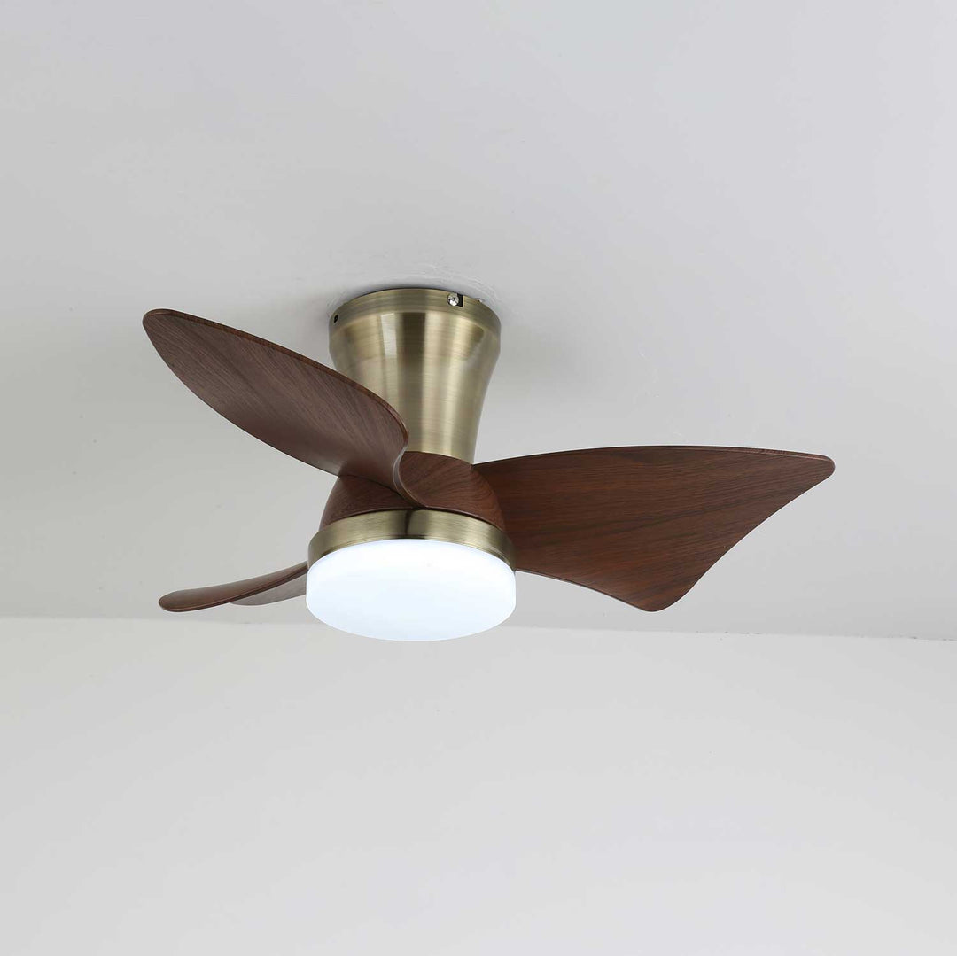 Zephyr Crest Ceiling Fan Light - Vakkerlight