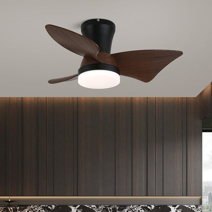 Zephyr Curve Ceiling Fan Light - Vakkerlight
