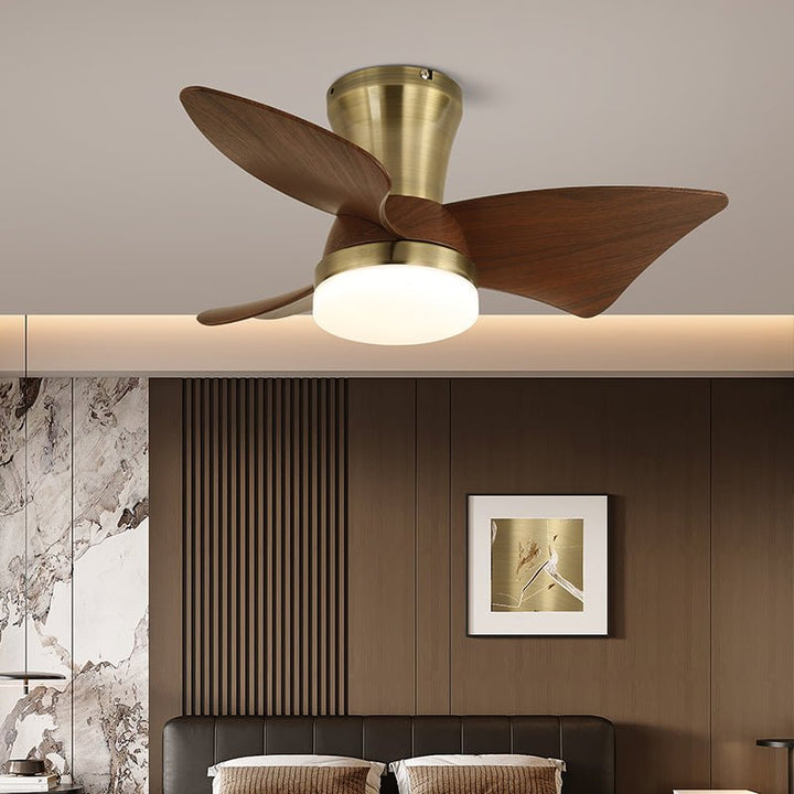 Zephyr Curve Ceiling Fan Light - Vakkerlight