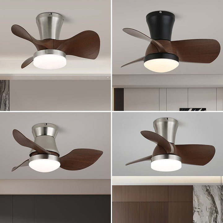 Zephyr Curve Ceiling Fan Light - Vakkerlight
