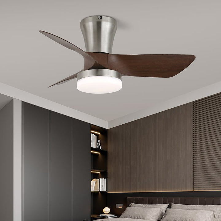 Zephyr Curve Ceiling Fan Light - Vakkerlight