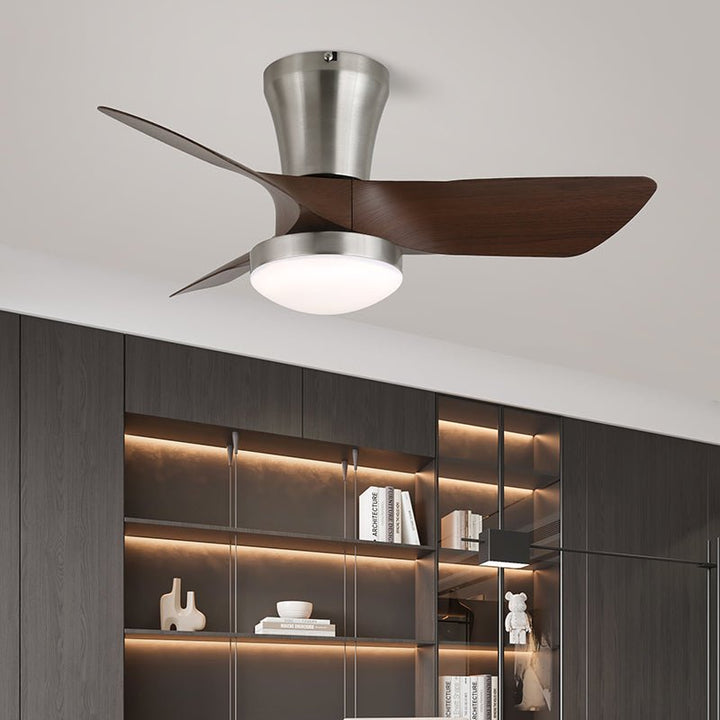 Zephyr Curve Ceiling Fan Light - Vakkerlight