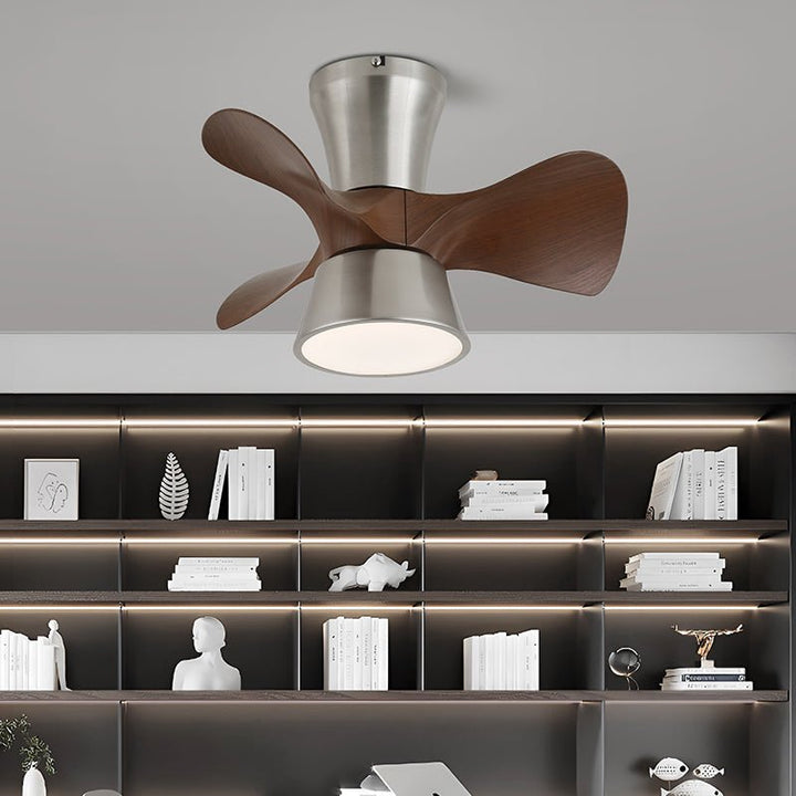 Zephyr Curve Ceiling Fan Light - Vakkerlight